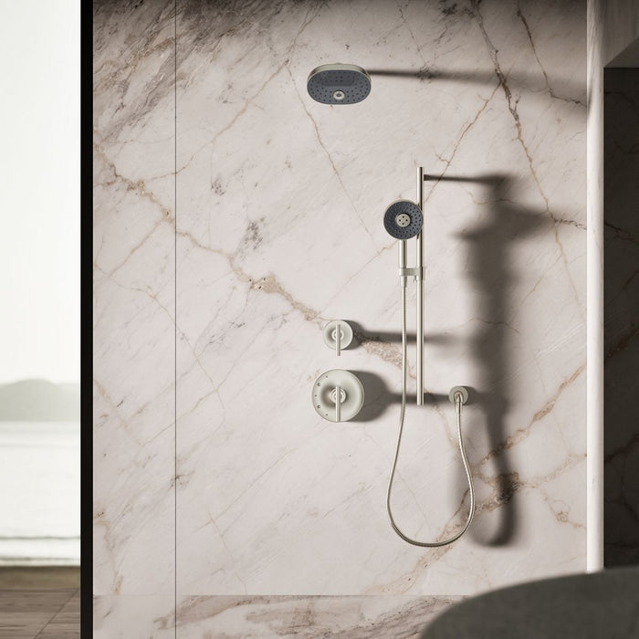 KOHLER K-26282 Statement Round three-function handshower, 2.5 gpm