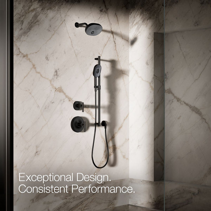 KOHLER K-26284 Statement Oblong three-function handshower, 2.5 gpm