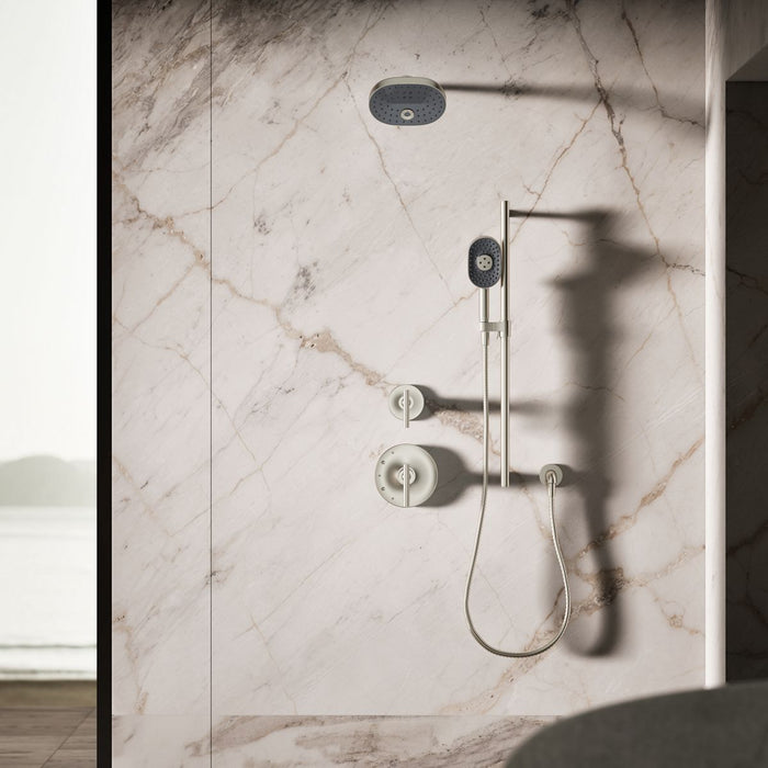 KOHLER K-26284 Statement Oblong three-function handshower, 2.5 gpm