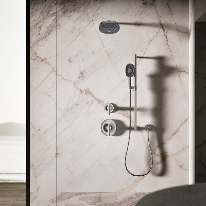 KOHLER K-26284 Statement Oblong three-function handshower, 2.5 gpm