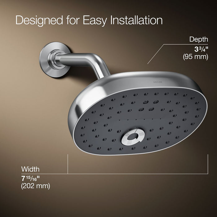 KOHLER K-26290 Statement Three-function showerhead, 2.5 gpm