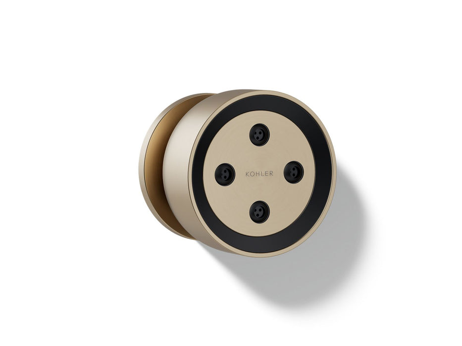 KOHLER K-26299 Statement Round single-function body spray, 2.5 gpm