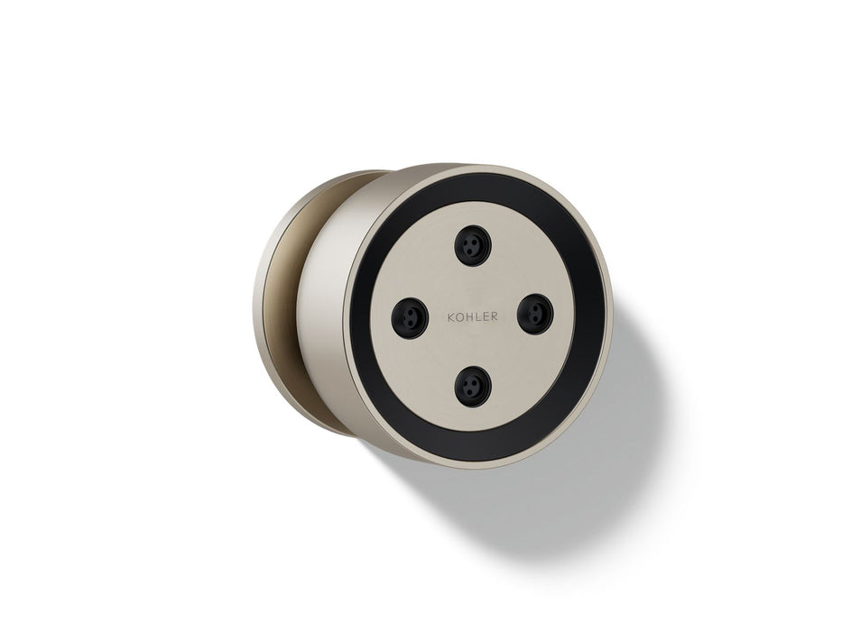 KOHLER K-26299 Statement Round single-function body spray, 2.5 gpm