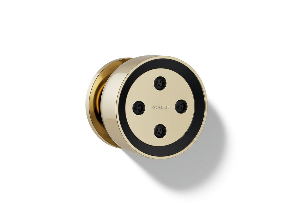 KOHLER K-26299 Statement Round single-function body spray, 2.5 gpm