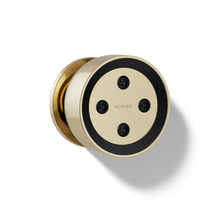 KOHLER K-26299 Statement Round single-function body spray, 2.5 gpm