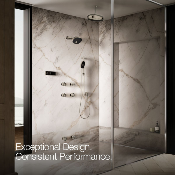 KOHLER K-26299 Statement Round single-function body spray, 2.5 gpm