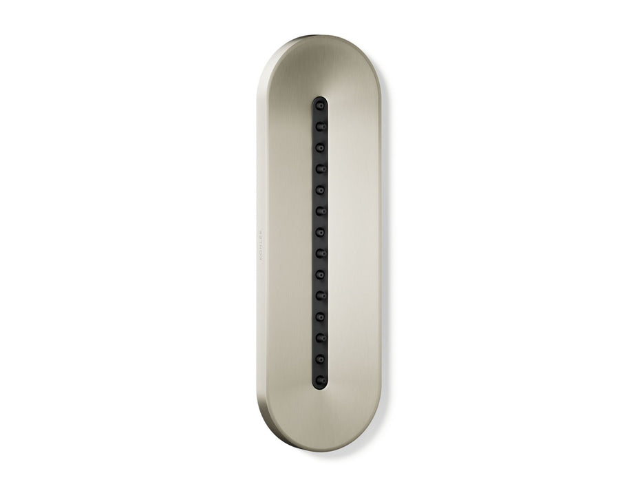 KOHLER K-26300-G Statement Oblong Vichy single-function body spray, 1.75 gpm