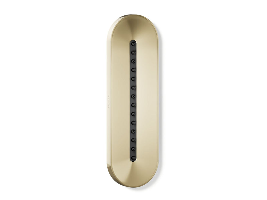 KOHLER K-26300-G Statement Oblong Vichy single-function body spray, 1.75 gpm