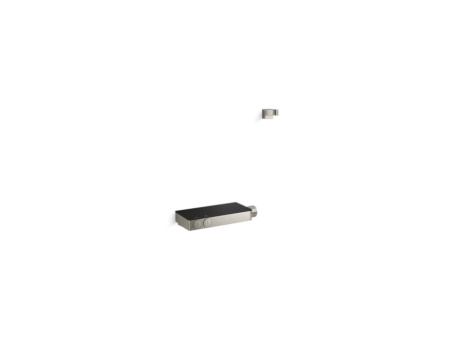 KOHLER K-26335-9 Anthem Two-way Exposed Thermostatic Valve and Control Panel with Integrated Handshower Holder, Vibrant Brush