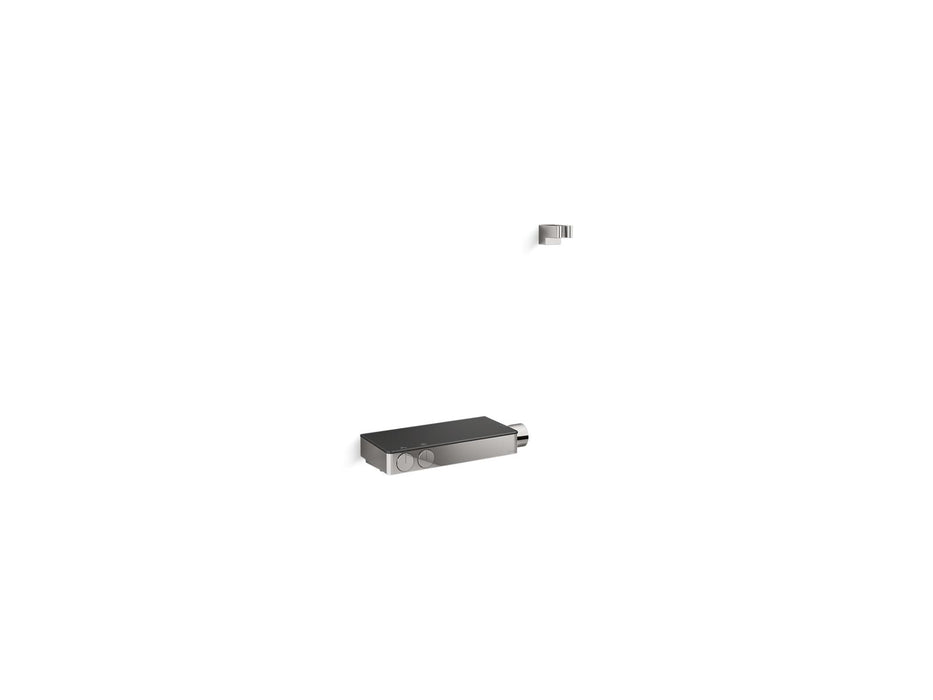 KOHLER K-26335-9 Anthem Two-way Exposed Thermostatic Valve and Control Panel with Integrated Handshower Holder, Vibrant Titan