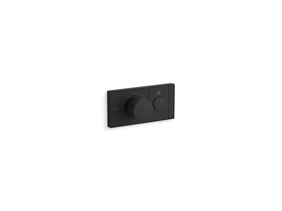 KOHLER K-26345-9 Anthem One-outlet recessed mechanical thermostatic valve control