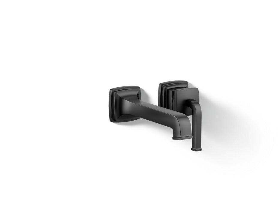 KOHLER K-26431-4 Riff Wall-mount single-handle bathroom sink faucet, 1.2 gpm