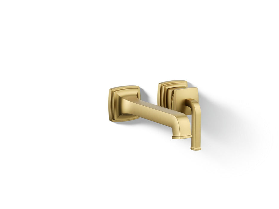 KOHLER K-26431-4 Riff Wall-mount single-handle bathroom sink faucet, 1.2 gpm