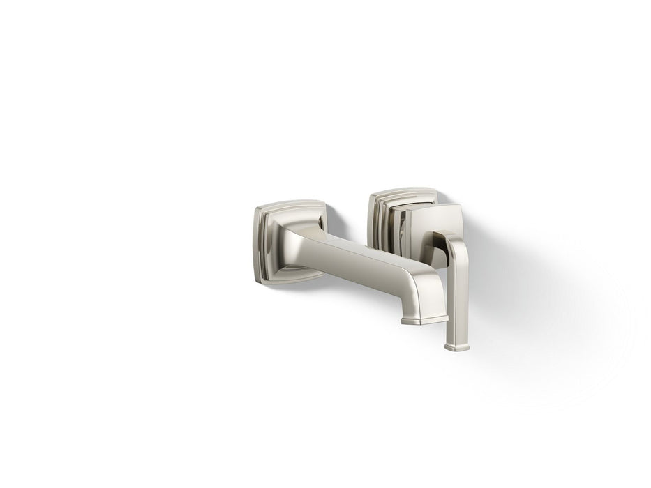 KOHLER K-26431-4 Riff Wall-mount single-handle bathroom sink faucet, 1.2 gpm