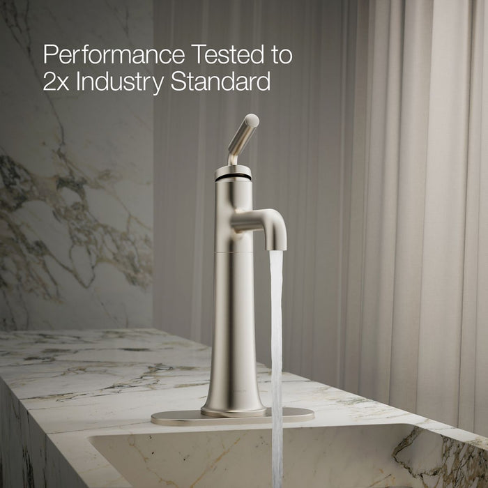 KOHLER K-26437-4K Tone Tall single-handle bathroom sink faucet, 1.0 gpm