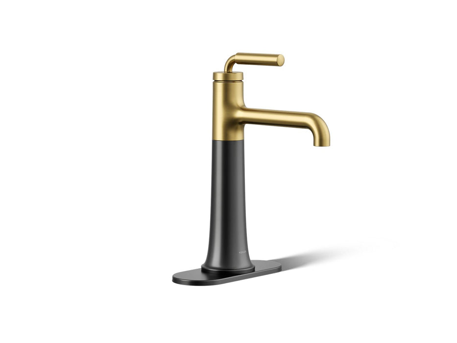 KOHLER K-26437-4N Tone Tall single-handle bathroom sink faucet, 0.5 gpm