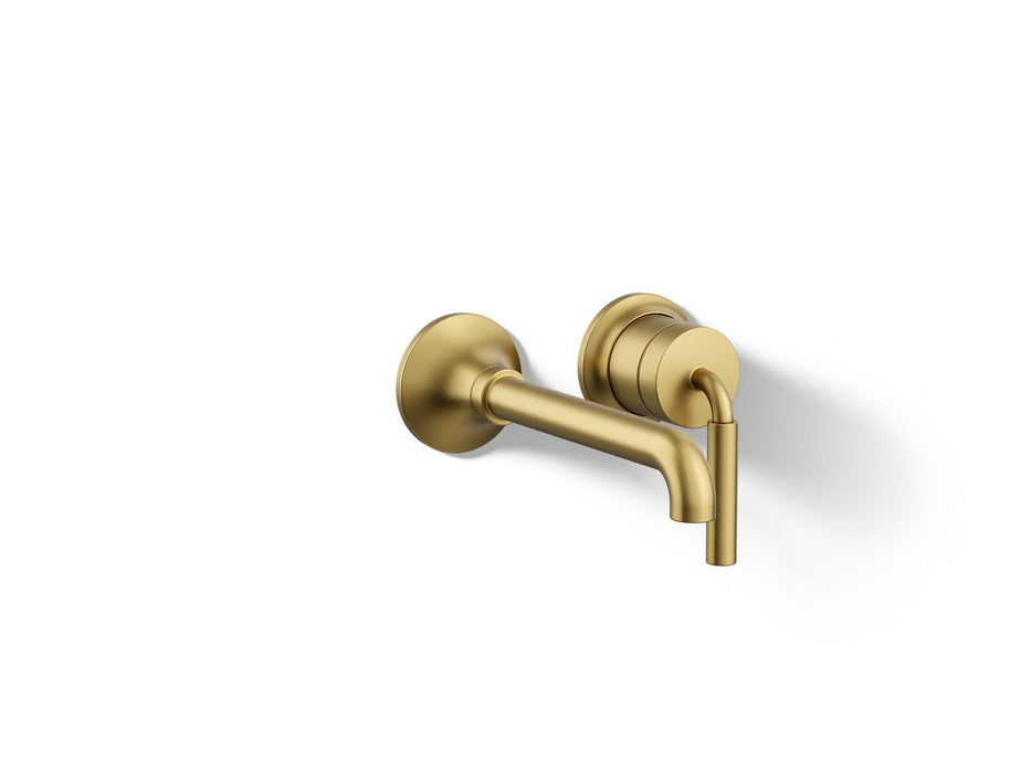 KOHLER K-26438-4 Tone Wall-mount single-handle bathroom sink faucet, 1.2 gpm