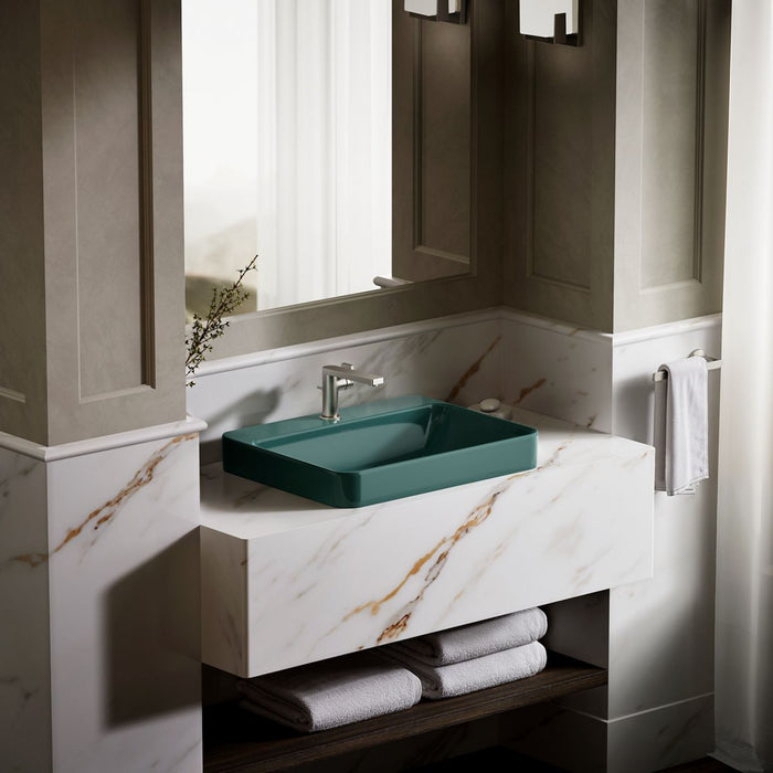 KOHLER K-2660-1 Vox 23" rectangular vessel bathroom sink