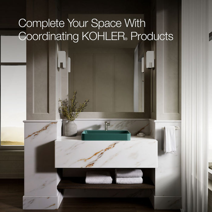 KOHLER K-2660-1 Vox 23" rectangular vessel bathroom sink
