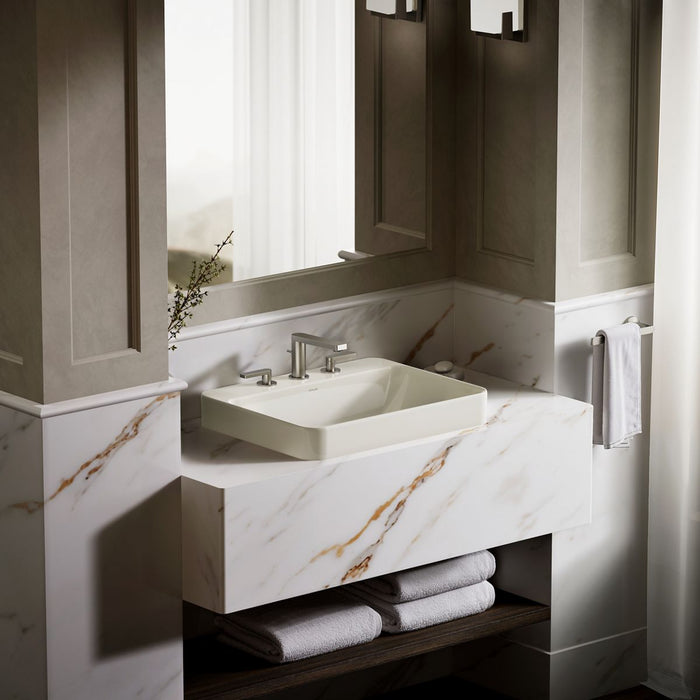 KOHLER K-2660-8 Vox 23" rectangular vessel bathroom sink