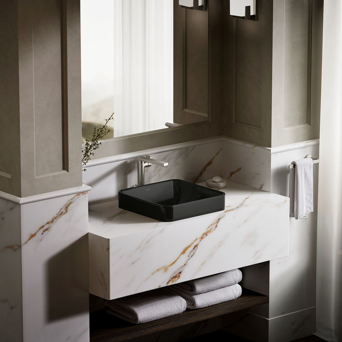 KOHLER K-2661 Vox 16-1/4" square vessel bathroom sink