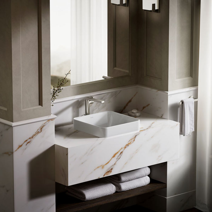 KOHLER K-2661 Vox 16-1/4" square vessel bathroom sink