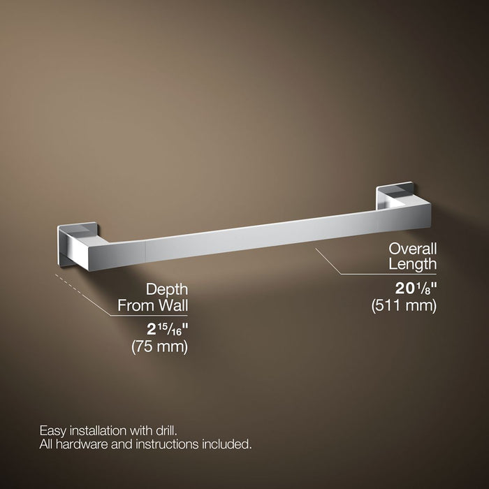 KOHLER K-26633 Honesty 18" towel bar