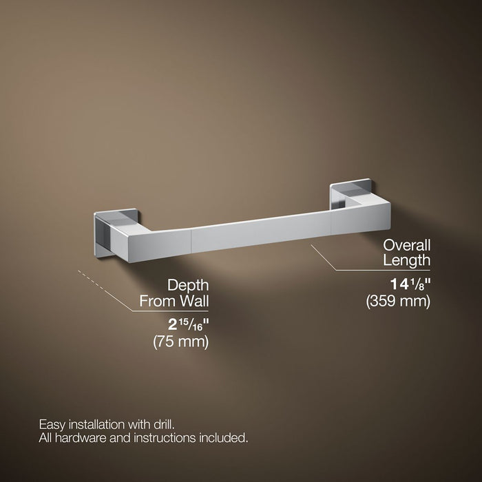KOHLER K-26635 Honesty 12" towel bar