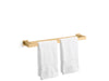 3/4 view of product with towel