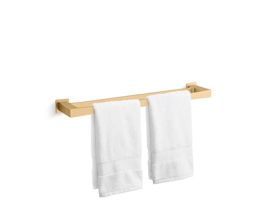 3/4 view of product with towel