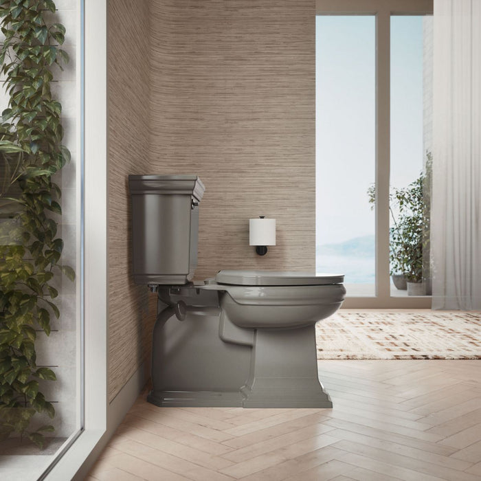 KOHLER K-26801 Impro ReadyLatch Quiet-Close elongated toilet seat