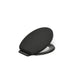 KOHLER K-26802 Impro ReadyLatch Quiet-Close round-front toilet seat, black black - view 4