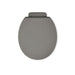 KOHLER K-26802 Impro ReadyLatch Quiet-Close round-front toilet seat, thunder grey - view 2