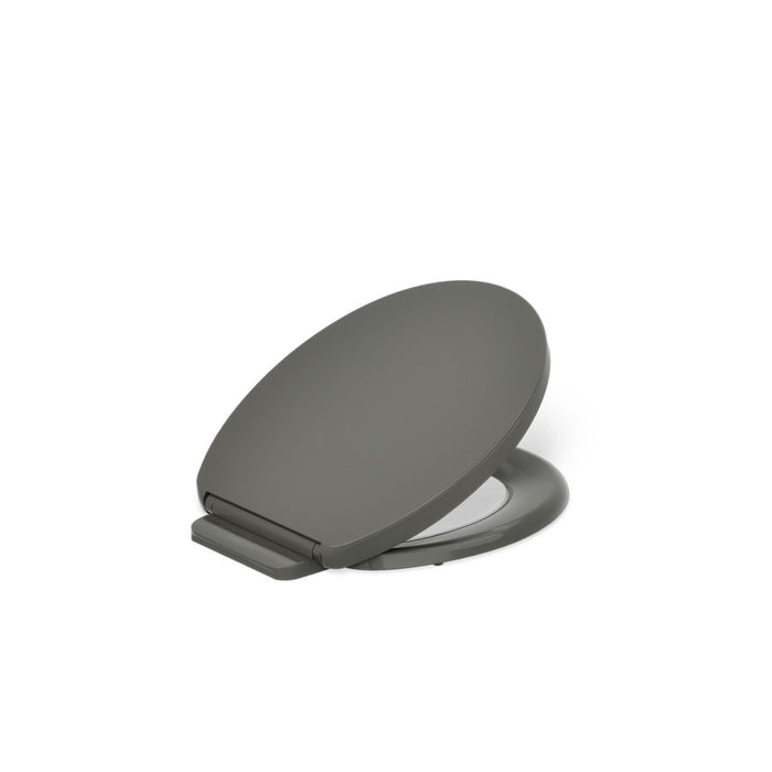 KOHLER K-26802 Impro ReadyLatch Quiet-Close round-front toilet seat, thunder grey - view 5
