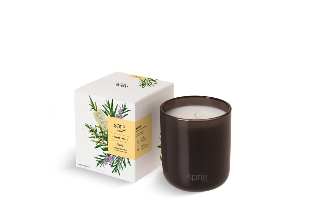 KOHLER K-26803-A3 Sprig Shield Scented Candle (Tea Tree + Rosemary)