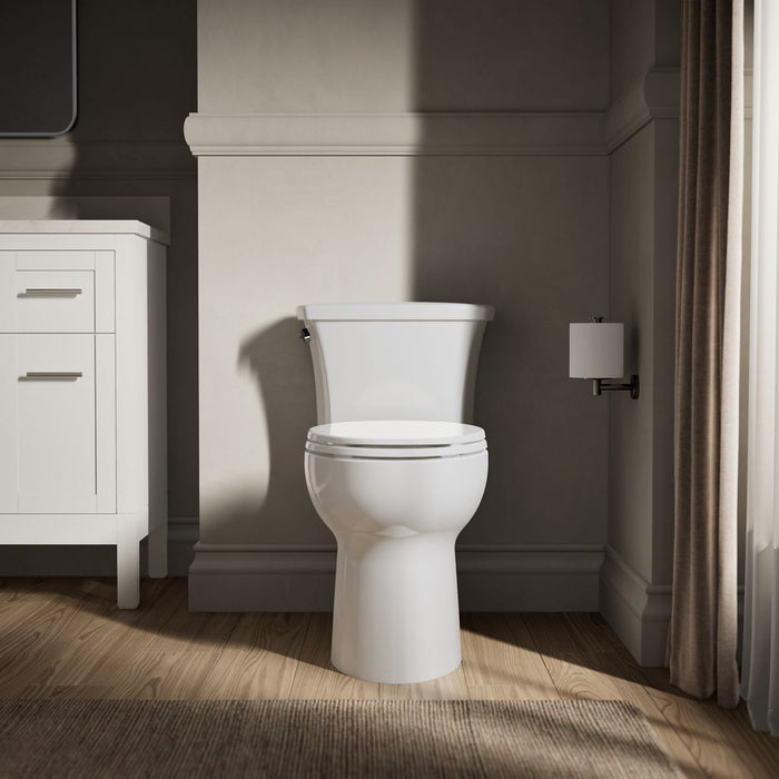 KOHLER K-26813-0 K-26813 Highline One-piece Elongated Toilet, 1.28 GPF