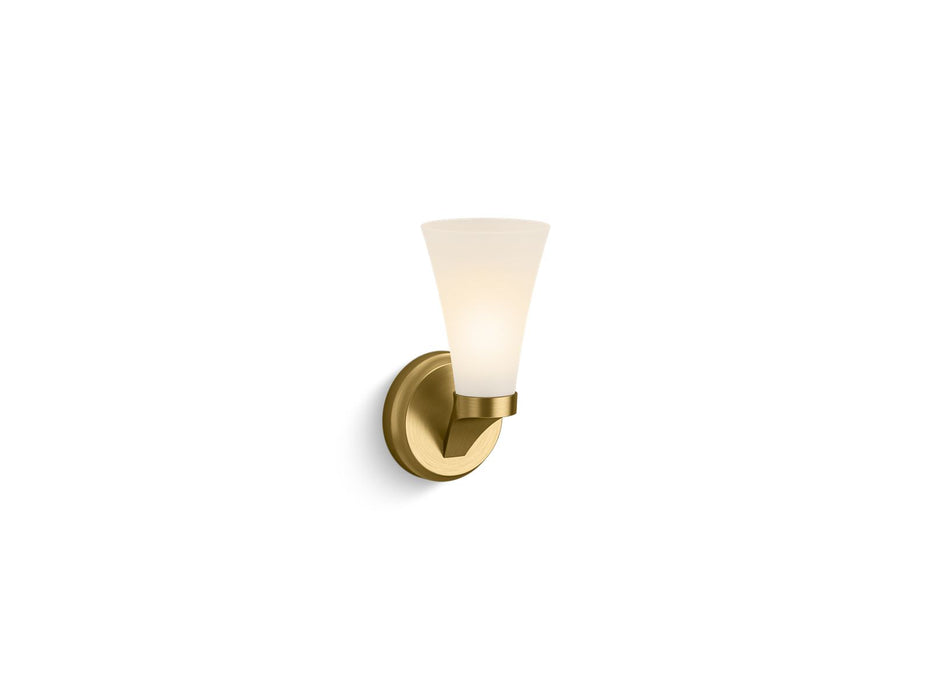 KOHLER K-26846-SC01 Simplice One-light sconce, brushed moderne brass - view 3