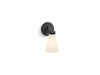 KOHLER K-26846-SC01 Simplice One-light sconce, matte black - view 2