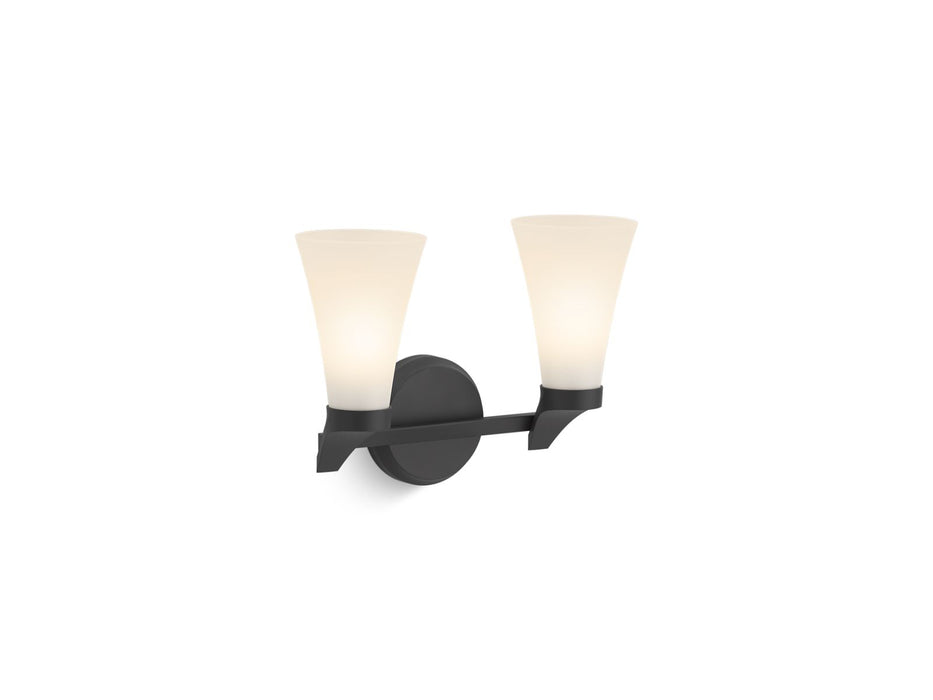 KOHLER K-26847-SC02 Simplice Two-light sconce