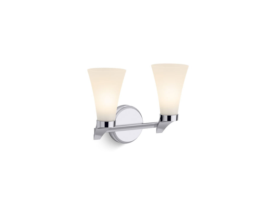 KOHLER K-26847-SC02 Simplice Two-light sconce