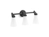 KOHLER K-26848-SC03 Simplice Three-light sconce, matte black - view 2