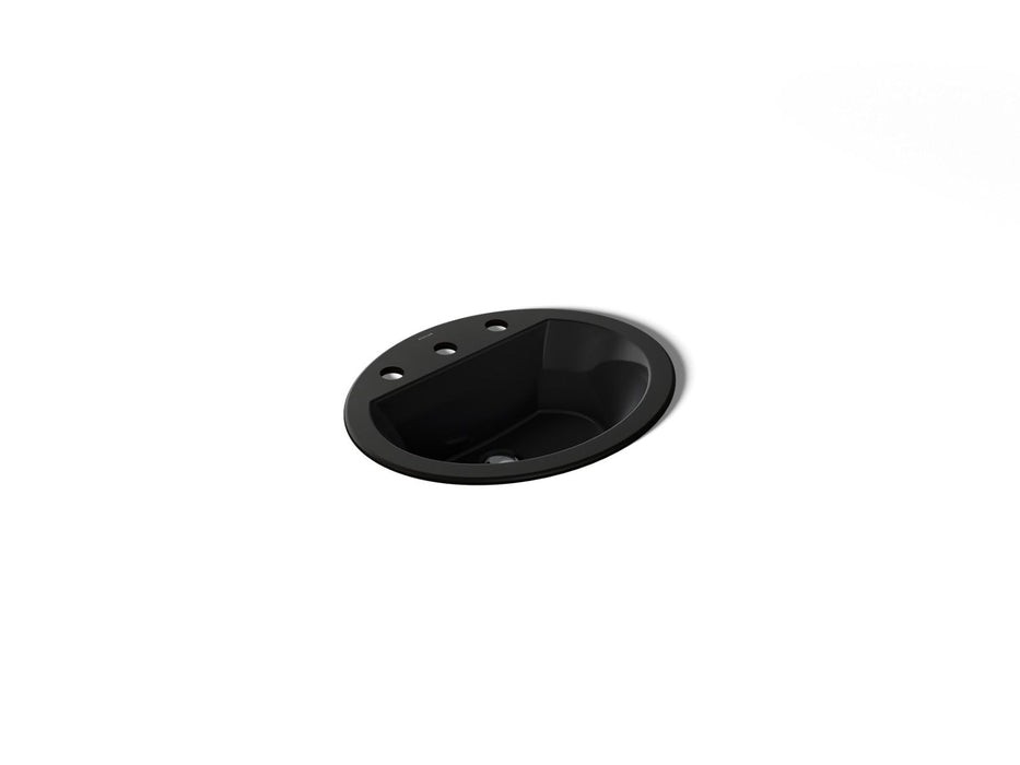 KOHLER K-2699-8 Bryant 20-1/4" oval drop-in bathroom sink