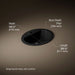 3/4 view of product with dimensions