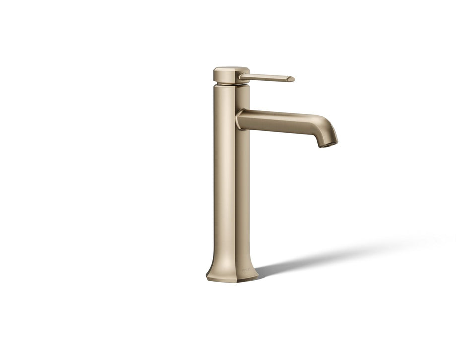 KOHLER K-27003-4 Occasion Tall single-handle bathroom sink faucet, 1.2 gpm