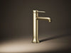 KOHLER K-27003-4 Occasion Tall single-handle bathroom sink faucet, 1.2 gpm, vibrant french gold - view 3