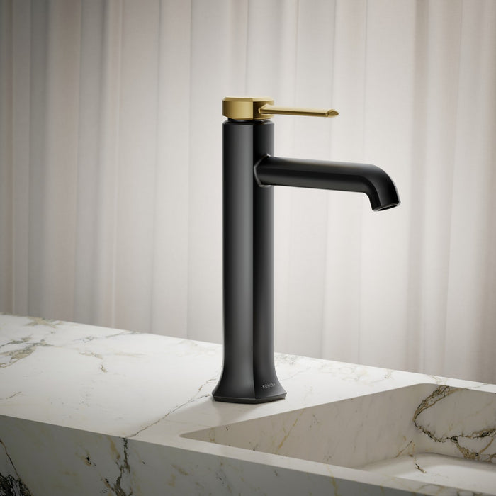 KOHLER K-27003-4K Occasion Tall single-handle bathroom sink faucet, 1.0 gpm