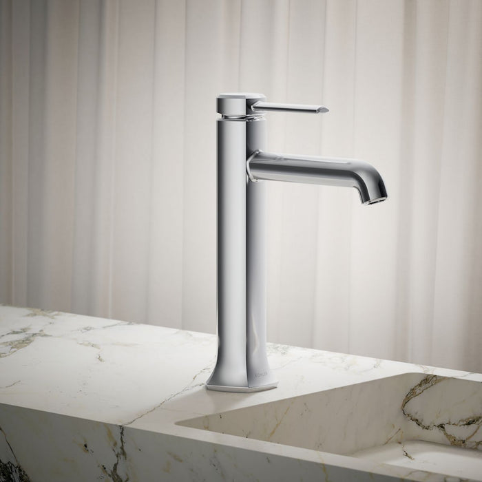 KOHLER K-27003-4K Occasion Tall single-handle bathroom sink faucet, 1.0 gpm