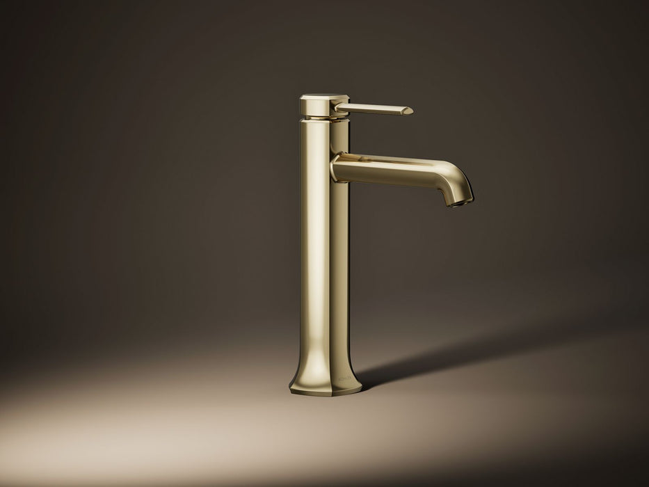 KOHLER K-27003-4N Occasion Tall single-handle bathroom sink faucet, 0.5 gpm