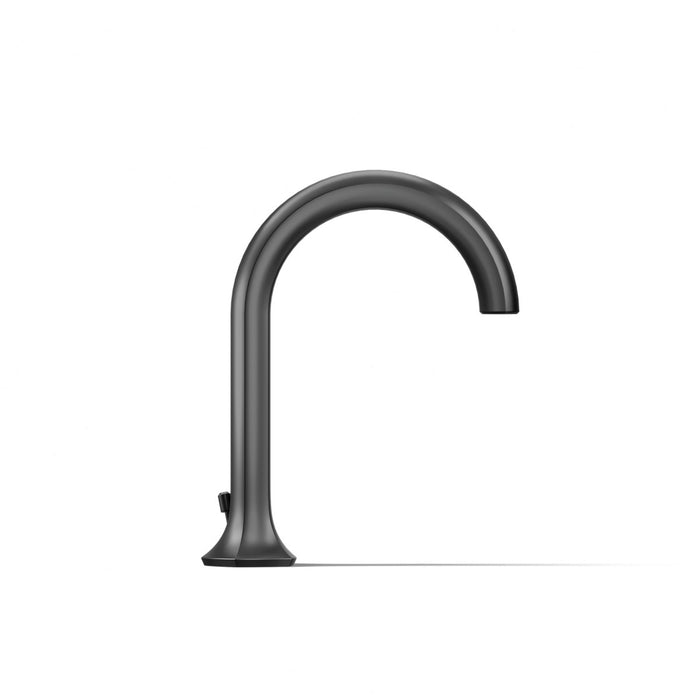 KOHLER K-27008-K Occasion Bathroom sink faucet spout with Cane design, 1.0 gpm, matte black - view 3