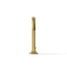 KOHLER K-27008-K Occasion Bathroom sink faucet spout with Cane design, 1.0 gpm, vibrant brushed moderne brass - view 2